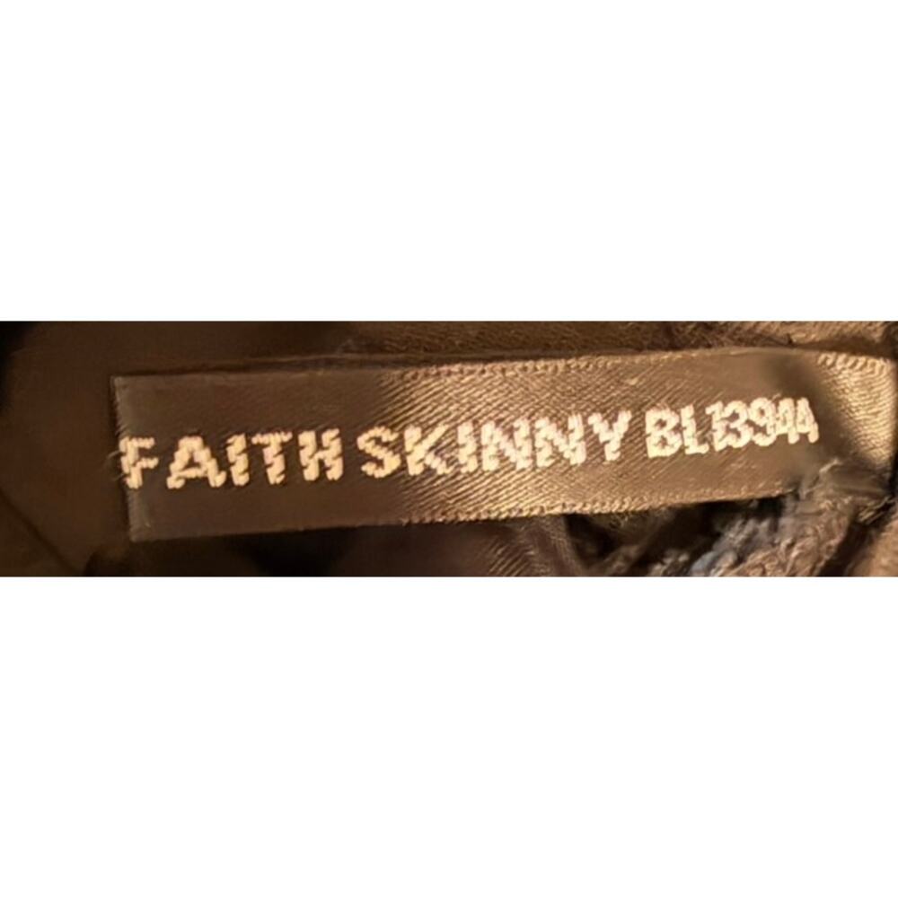 Buffalo David Bitton Faith Skinny Jeans | Black | Size 31 | Modal Stretch - Picture 5 of 11